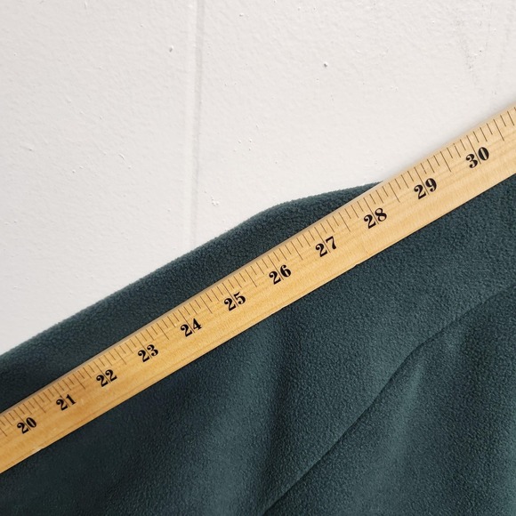 Adidas Jacket Mens XS Mineral Green Trefoil FZ Tedd Full Zip Polar Fleece HK7297 - Picture 8 of 10